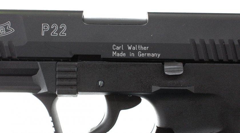 Plynová pištoľ Umarex Walther P22 čierna 9mm