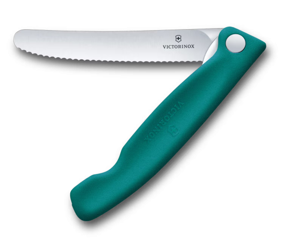 Skladací desiatový nôž Victorinox Swiss Classic Picnic zelený