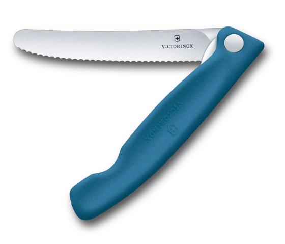 Skladací desiatový nôž Victorinox Swiss Classic Picnic modrý