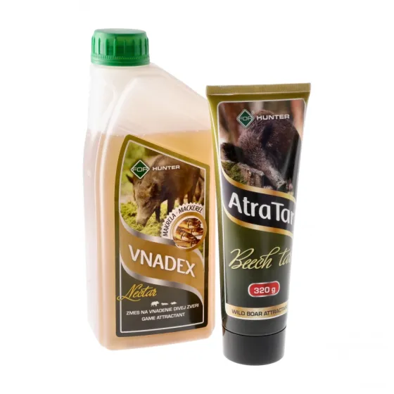 Vnadidlo Vnadex Nectar 1 kg Údená makrela + 320 g bukového dechtu AtraTar