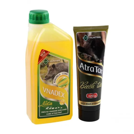 Vnadidlo Vnadex Nectar 1.2kg Kukurica + 320 g bukového dechtu AtraTar