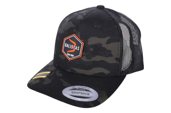 Šiltovka BALISTAS Badge - Trucker Multicam Black