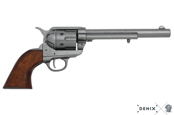 Replika Colt Peacemaker 7,5", USA 1873 – sivý