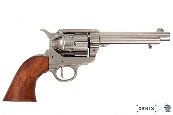 Replika Colt Peacemaker 5½", USA 1873 – nikel