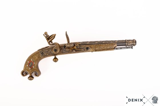 Replika kresadlovej pištole, Škótsko 1760