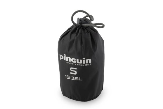 Pršiplášť na batoh Pinguin Raincover S čierny
