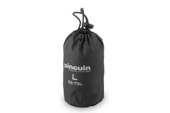 Pršiplášť na batoh Pinguin Raincover L čierny