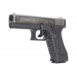 Plynová pištoľ Bruni Gap nikel 9mm