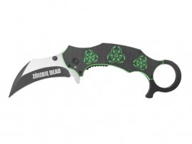 Nôž Karambit Haller 83975 Zombie Dead