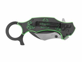 Nôž Karambit Haller 83975 Zombie Dead