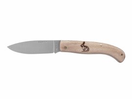 Nôž Joker NH78-7 drevo motív zajaca 8 cm