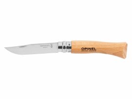Zatvárací nôž Opinel 7 nerez - buk