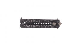 Nôž Joker JKR448 motýlik čierny oxidovaná čepeľ 110 mm