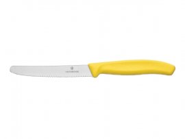 Nôž na paradajky Victorinox 6.7836 zúbkovaný žltý 110