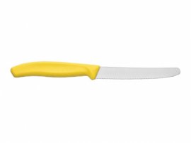 Nôž na paradajky Victorinox 6.7836 zúbkovaný žltý 110