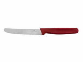 Nôž na paradajky Victorinox 5.0831 zúbkovaný červený