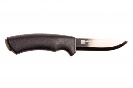Nôž Morakniv Bushcraft čierny bez zúbkov