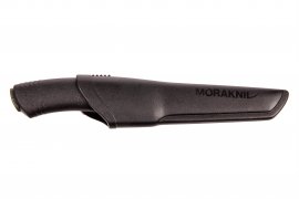 Nôž Morakniv Bushcraft čierny bez zúbkov