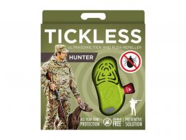 Odpudzovač kliešťov pre poľovníkov Tickless zelený