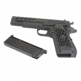 Airsoftová pištoľ WE 1911 HEX CUT