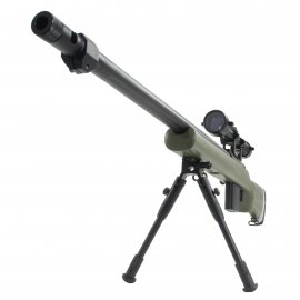 Airsoftový ostreľovač (MB4405 Green s puškohľadom)