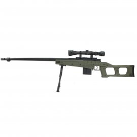 Airsoftový ostreľovač (MB4409 Green s puškohľadom)