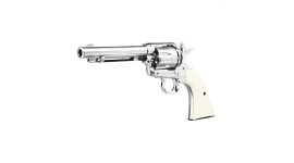 Vzduchový revolver Umarex Colt SAA .45 Diabolo nikl 4,5mm