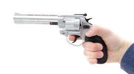 Flobertka Zoraki R1 6" 6mm matne chrómový