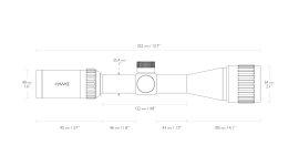 Puškohľad Hawke Vantage 3-9x40 AO Mil Dot IR