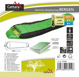 Spací vak mumia Bergen 210cm