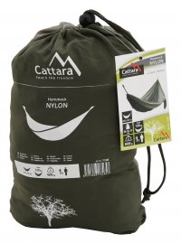 Hojdacia sieť NYLON 275x137 cm zeleno-hnedá