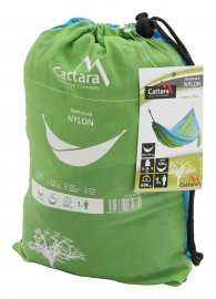 Hojdacia sieť NYLON 275x137 cm zeleno-modrá