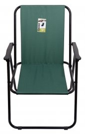 Skladacia kempingová stolička Bern green