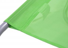 Skladacie kempingové lehátko Palermo green