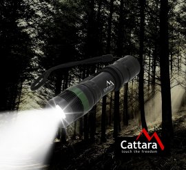 Vrecková baterka LED 150 lm ZOOM 3 funkcie