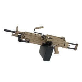Airsoftový guľomet M249 (CYBG M249 PARA TAN)