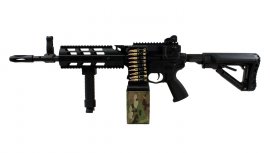 Airsoft guľomet (GG CM16 LMG)