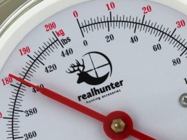 RealHunter Analógová závesná váha do 200 kg