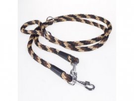 Vodítko prepínacie Dogtrace 14mm, 240cm hnedé