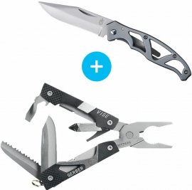 Sada klieští Gerber Vise a noža Gerber Mini-Paraframe