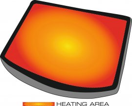 Vyhrievaný podsedák Alpenheat Fire-Cushion AJ7