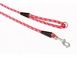 Vodítko Dogtrace reflexné 10mm 150cm červené