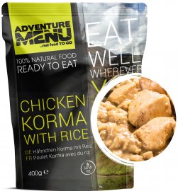 Menu IV – Jelení ragú + Kuracie Korma Adventure Menu