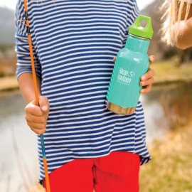 Detská termoska Klean Kanteen Classic Loop 355 ml z nerezovej ocele