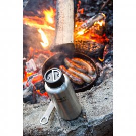 Uzáver Klean Kanteen Stainless Flip D-ring Wide