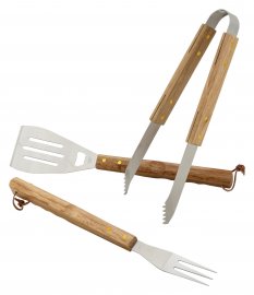 Grilovacie náradie Cattara Wood sada 3ks