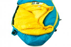Spací vak Zulu Ultralight 1400 175cm modrý pravý