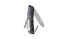 Švajčiarsky vreckový nožík Swiza D01 Allmatt Carbon