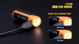Nabíjateľná USB AA batéria Fenix ARB-L14-1600U