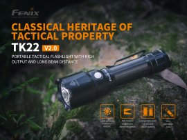 Taktická baterka Fenix TK22 V2.0